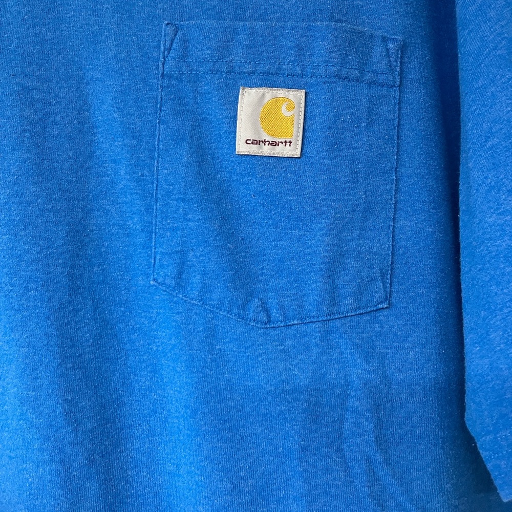 Carhartt Men's Blue Short Sleeve Tee